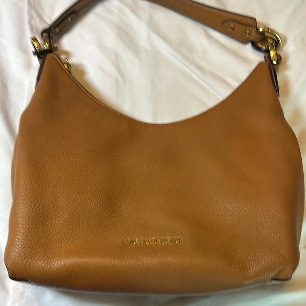 Michael Kors Tan Leather Bag - Picture 1 of 6